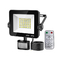 Waterproof Remote PIR Sensor LED Floodlight With Brightness CCT Dimming